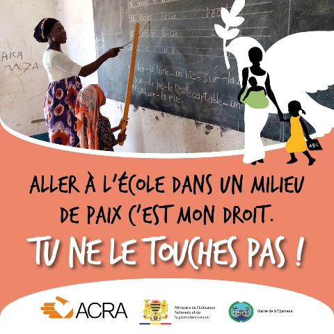 campagna scolarizzazione ACRA Ciad