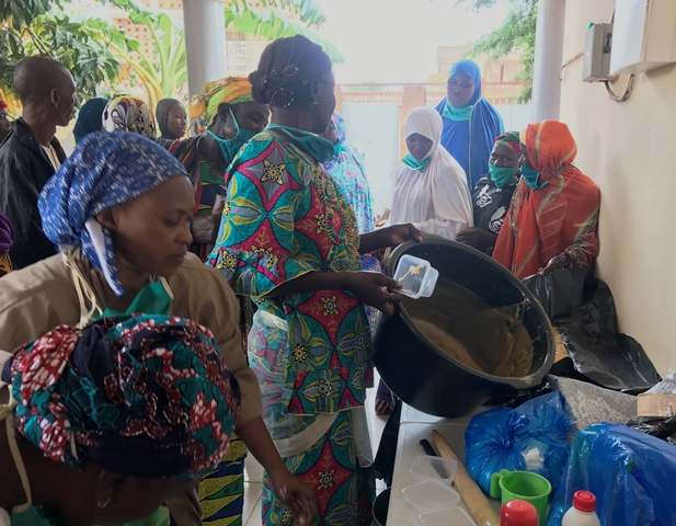 donne in azione per la sicurezza alimentare in niger